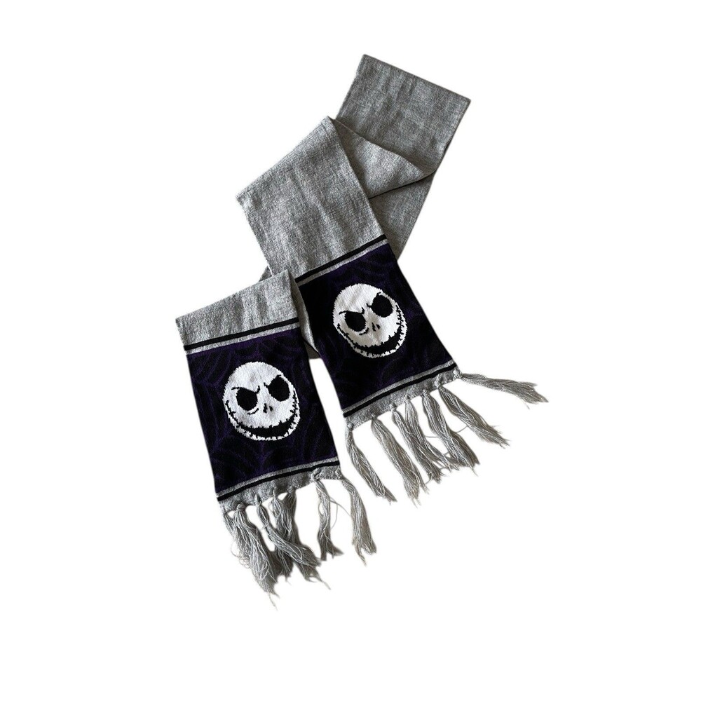 Disney the Nightmare Before Christmas Scarf jack skeleton